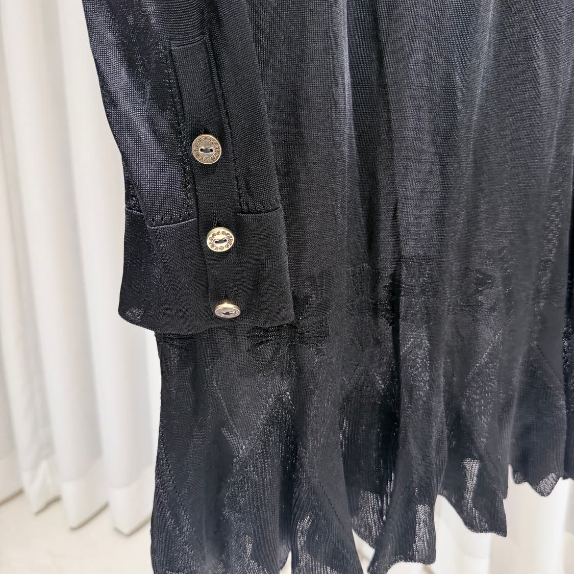 (A+/S) / 크롬하츠 크로스 무늬 실크 원피스 상품이미지5