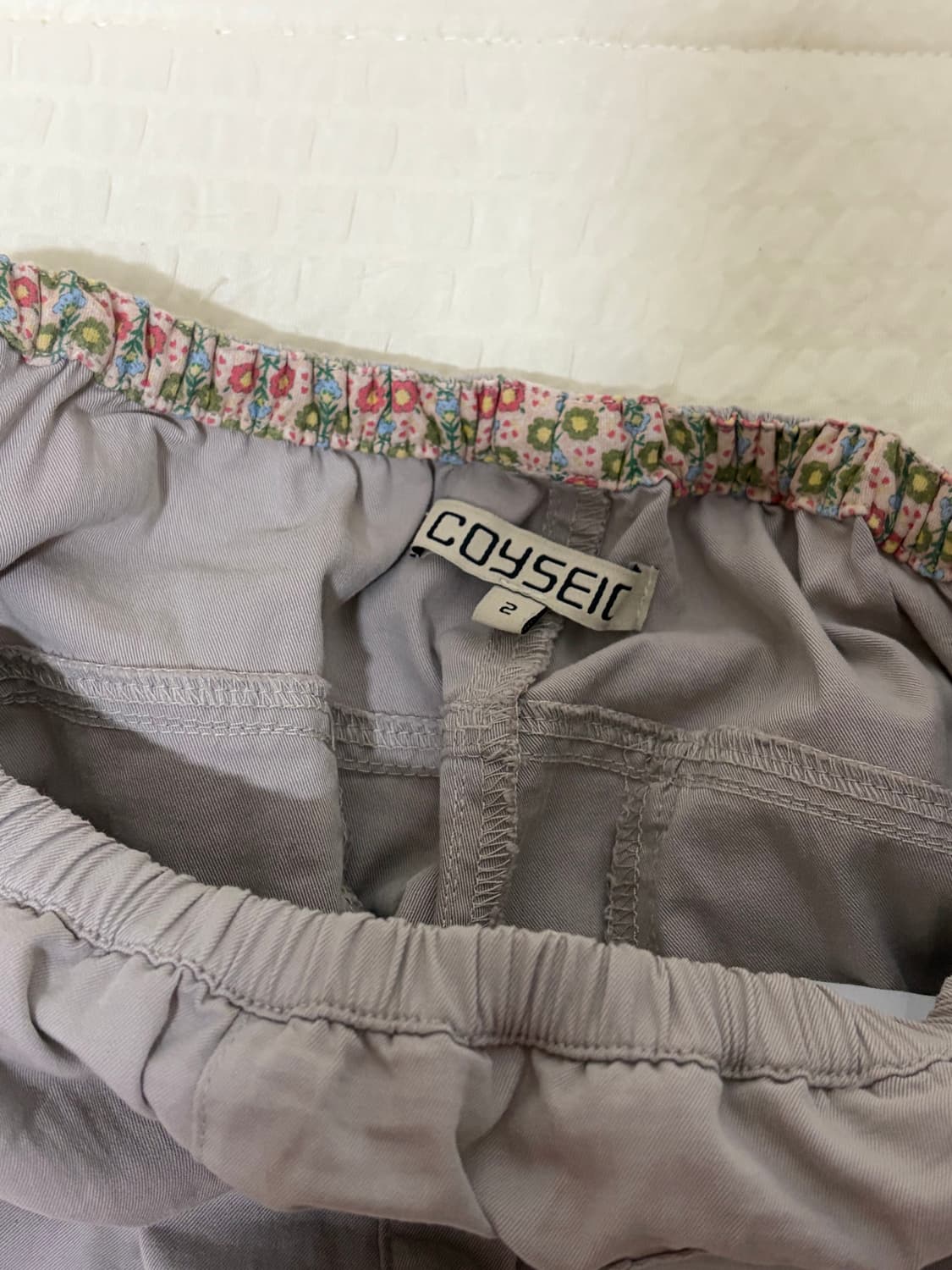코이세이오 SHIRRING TOBI PANTS _2사이즈  상품이미지5