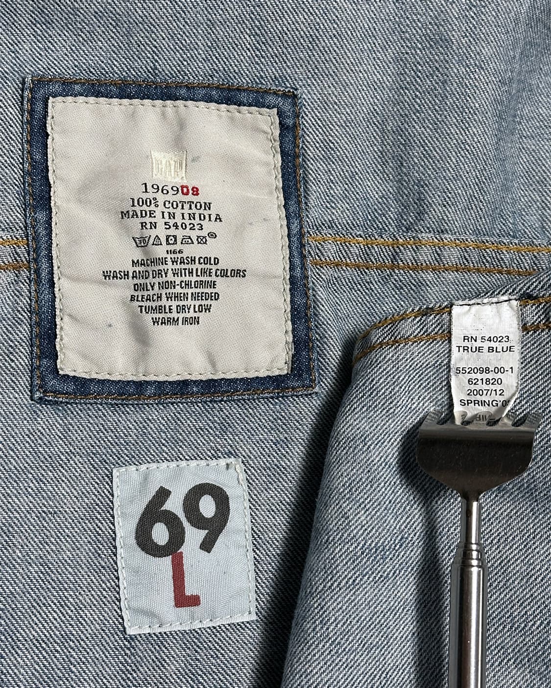 갭 1969 데님 자켓 상품이미지5