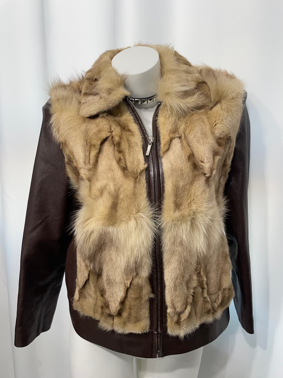 🎸브라운 퍼 레더 자켓🎸 상품이미지5