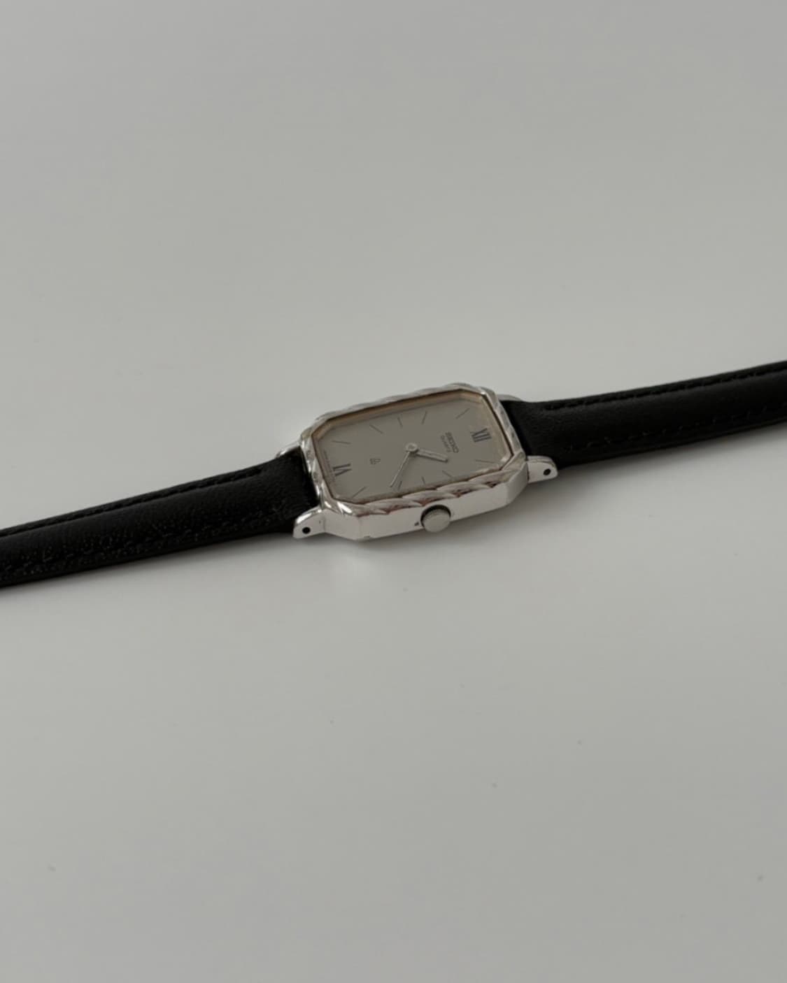 SEIKO - 80s silver square ladies quartz 상품이미지4