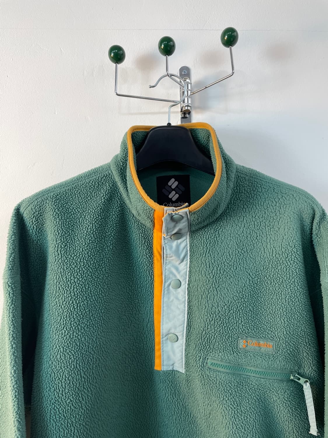 콜럼비아 그린 풀오버 플리스 상품이미지5