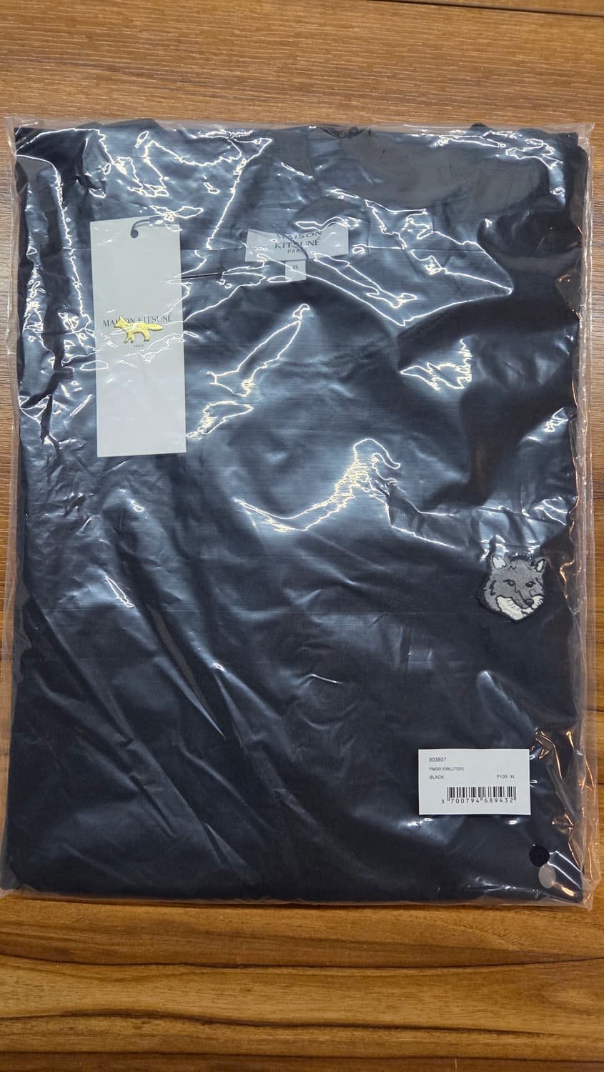 메종 그레이폭스 반팔티 블랙 XL 상품이미지1