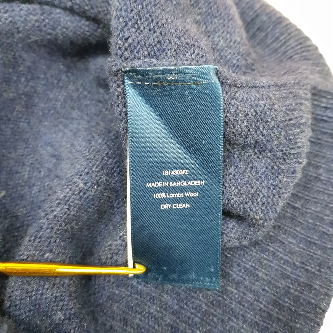 폴로 랄프로렌 브이넥 램스울 니트 m사이즈 상품이미지7