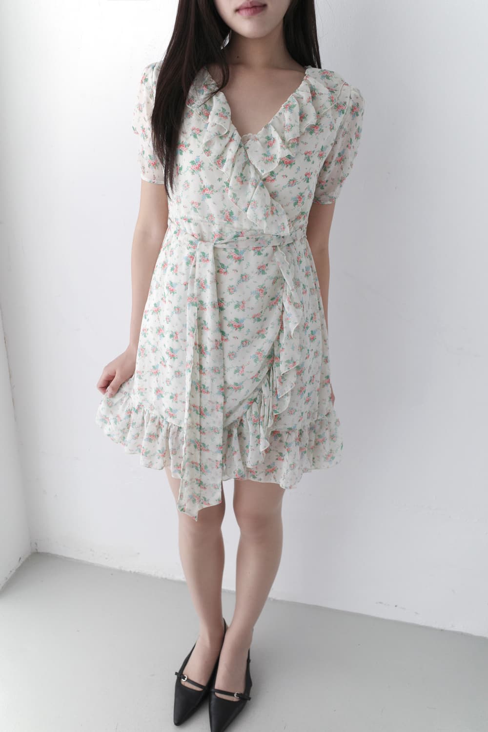 flower frill one-piece 상품이미지7