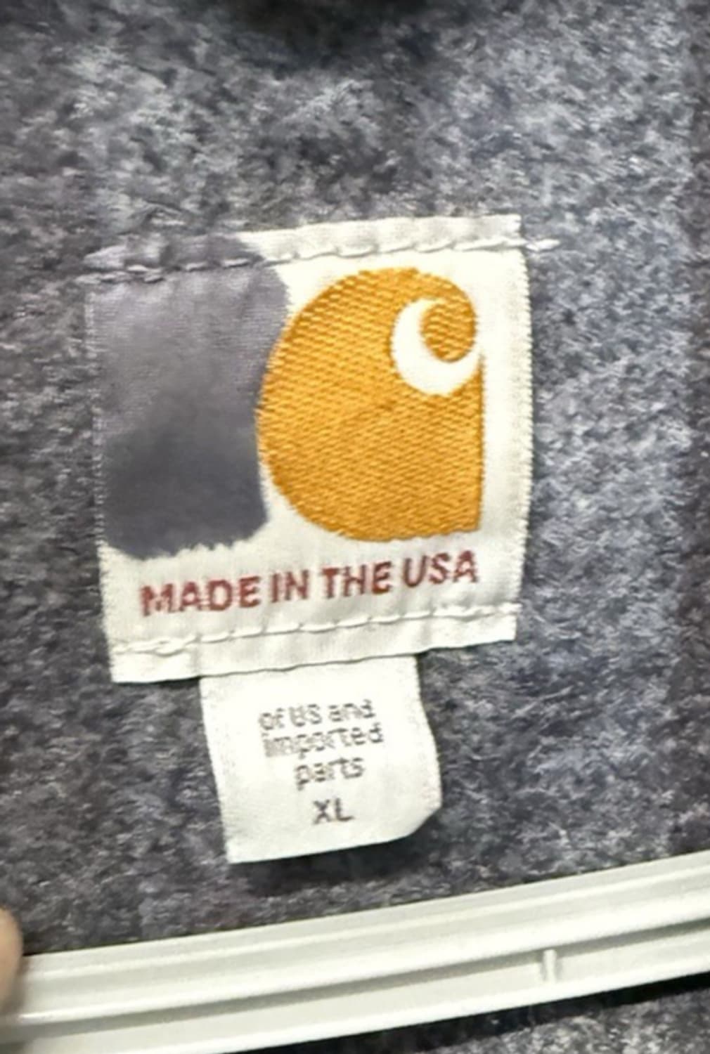 칼하트 디트로이트 캔버스 자켓 블랙 상품이미지2