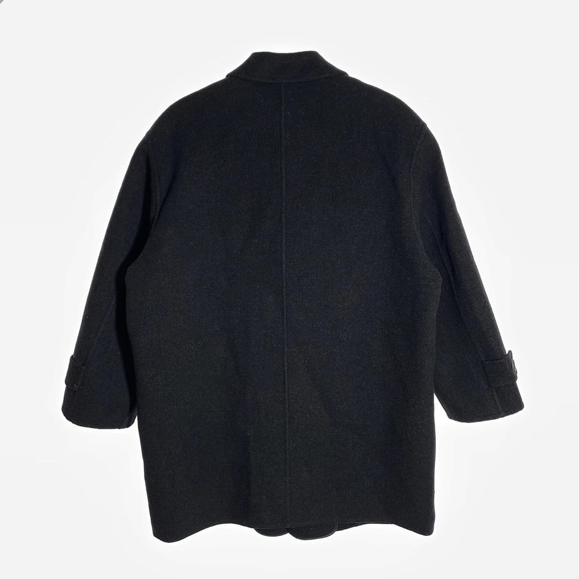 입생로랑 자수로고 하프롱 코트 상품이미지2