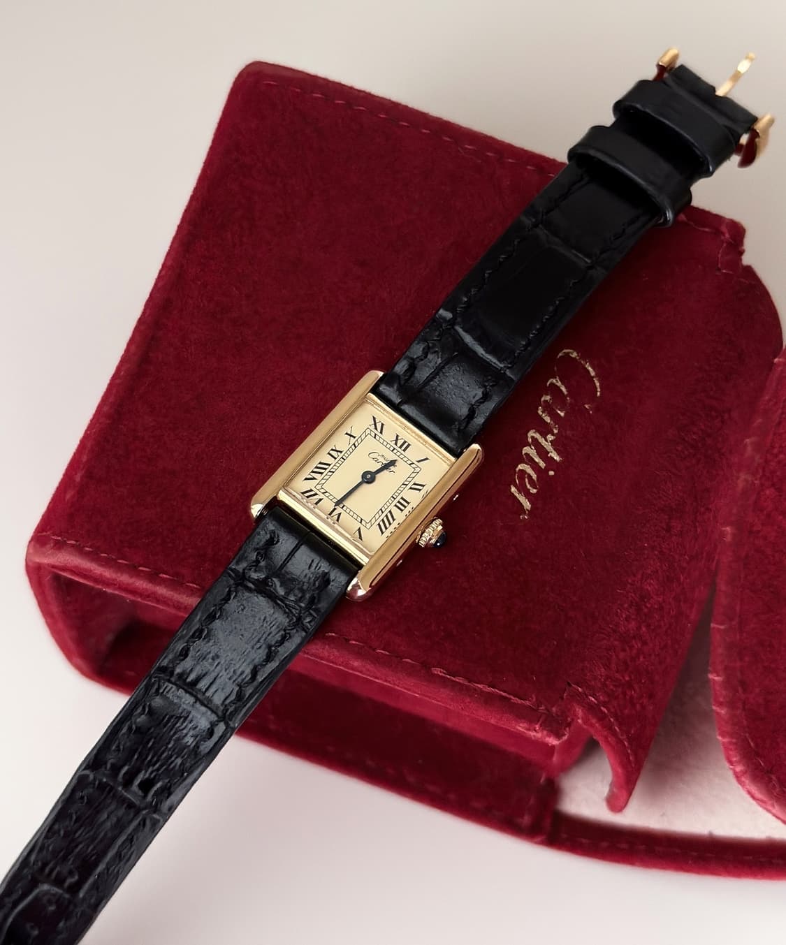 까르띠에 머스트 탱크 시계 상품이미지1