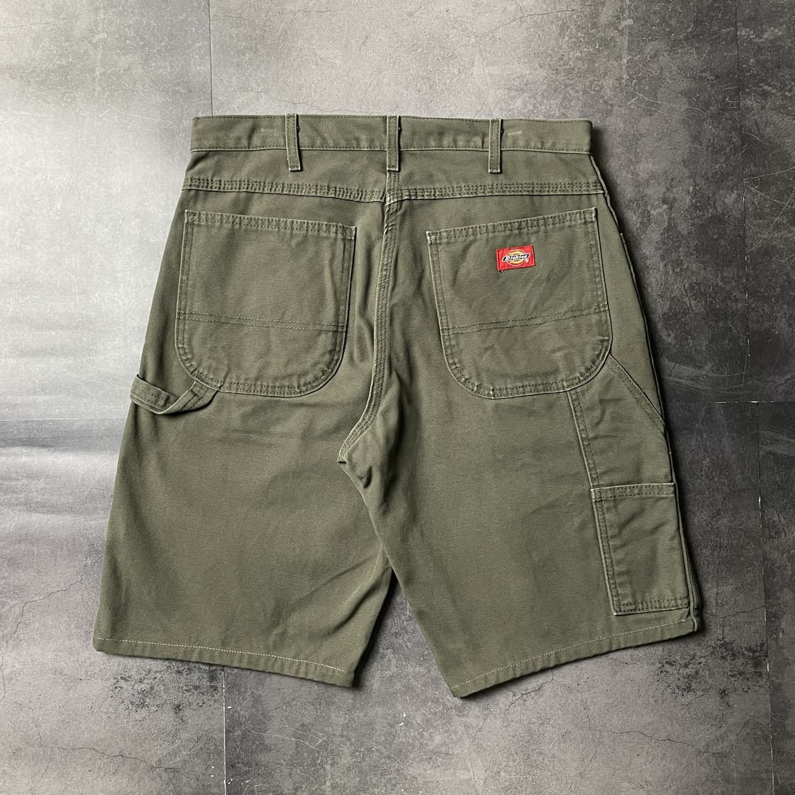 DICKIES 디키즈 카키 카펜터 워크 하프팬츠 A01114 상품이미지6