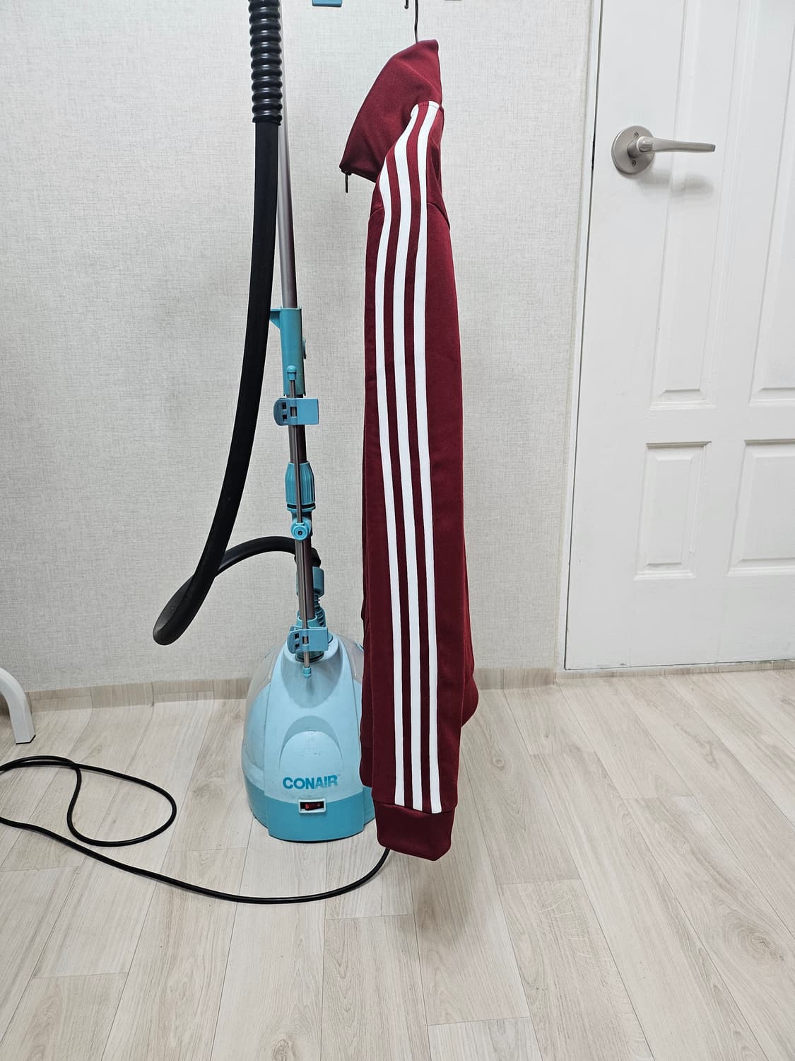 (105)XL ☆우주매물☆아디다스 베켄바우어 2중지퍼[버건디] 트랙탑져지 상품이미지4