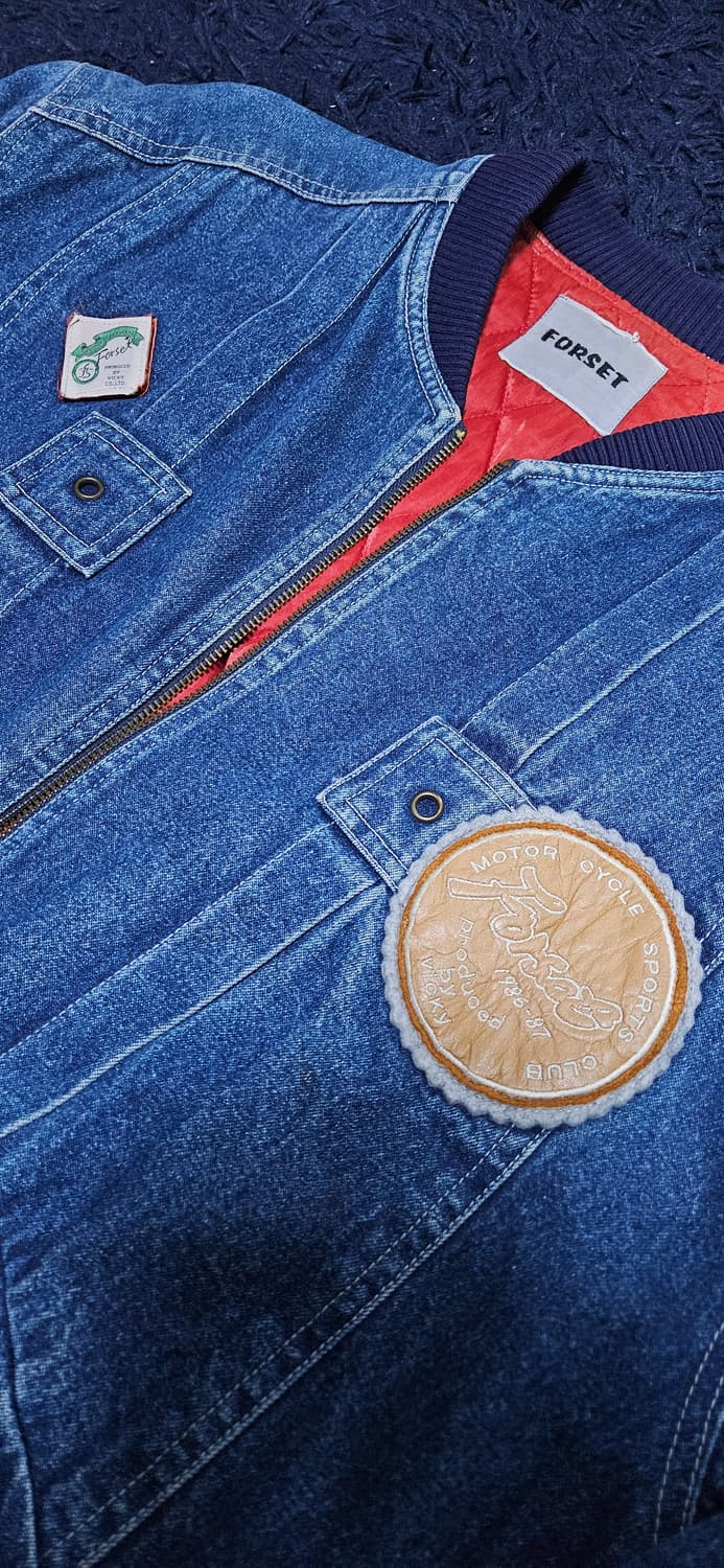 forset 빈티지 바시티 자켓 상품이미지3