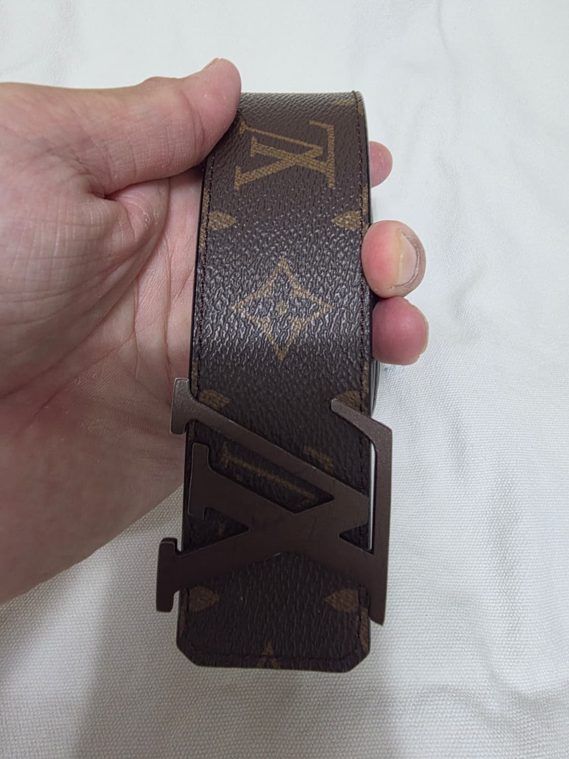 루이비통 모노그램 남성  벨트 정품 상품이미지1