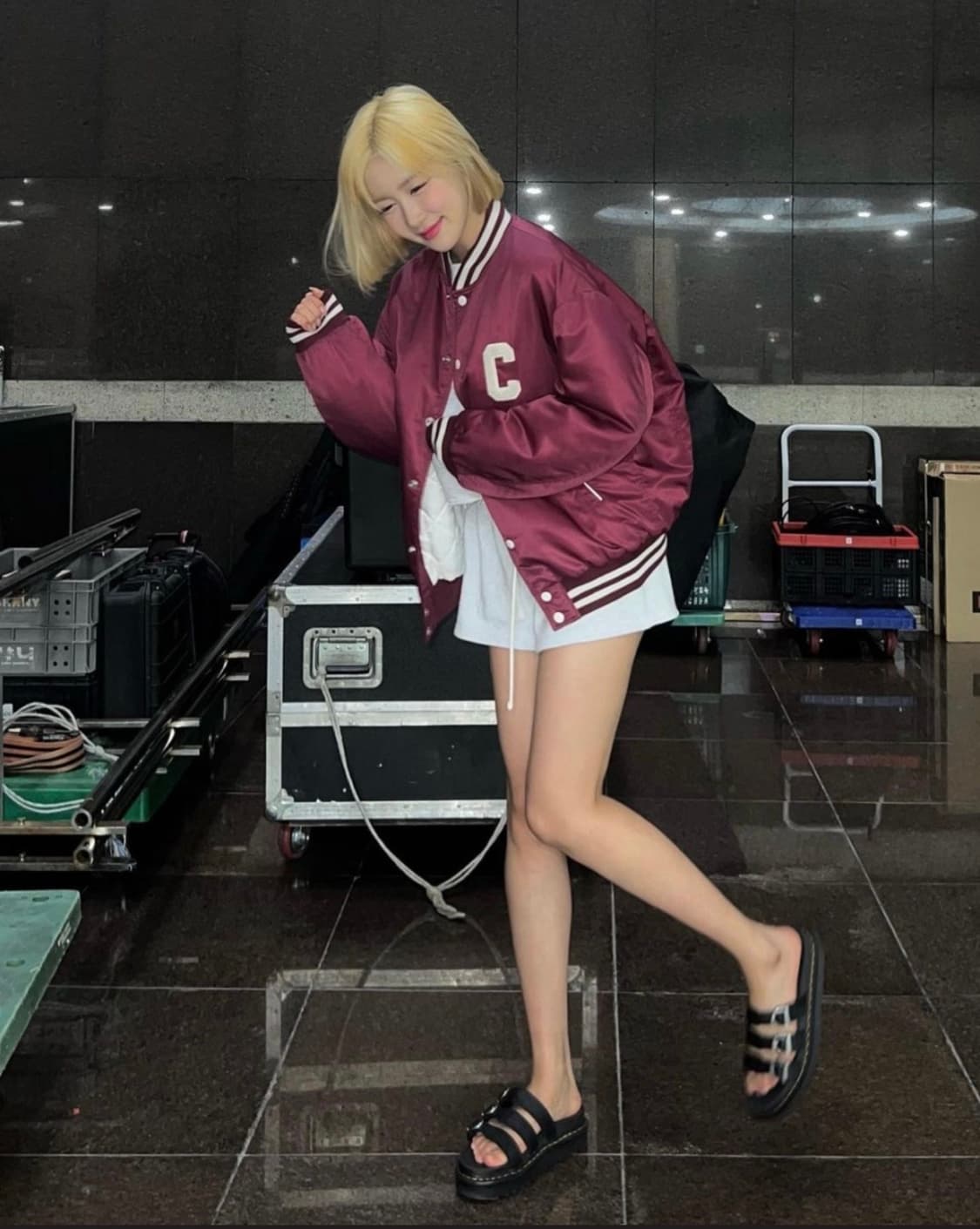 셀린느 테디 자켓(100사이즈/남녀공용/버건디) 상품이미지1