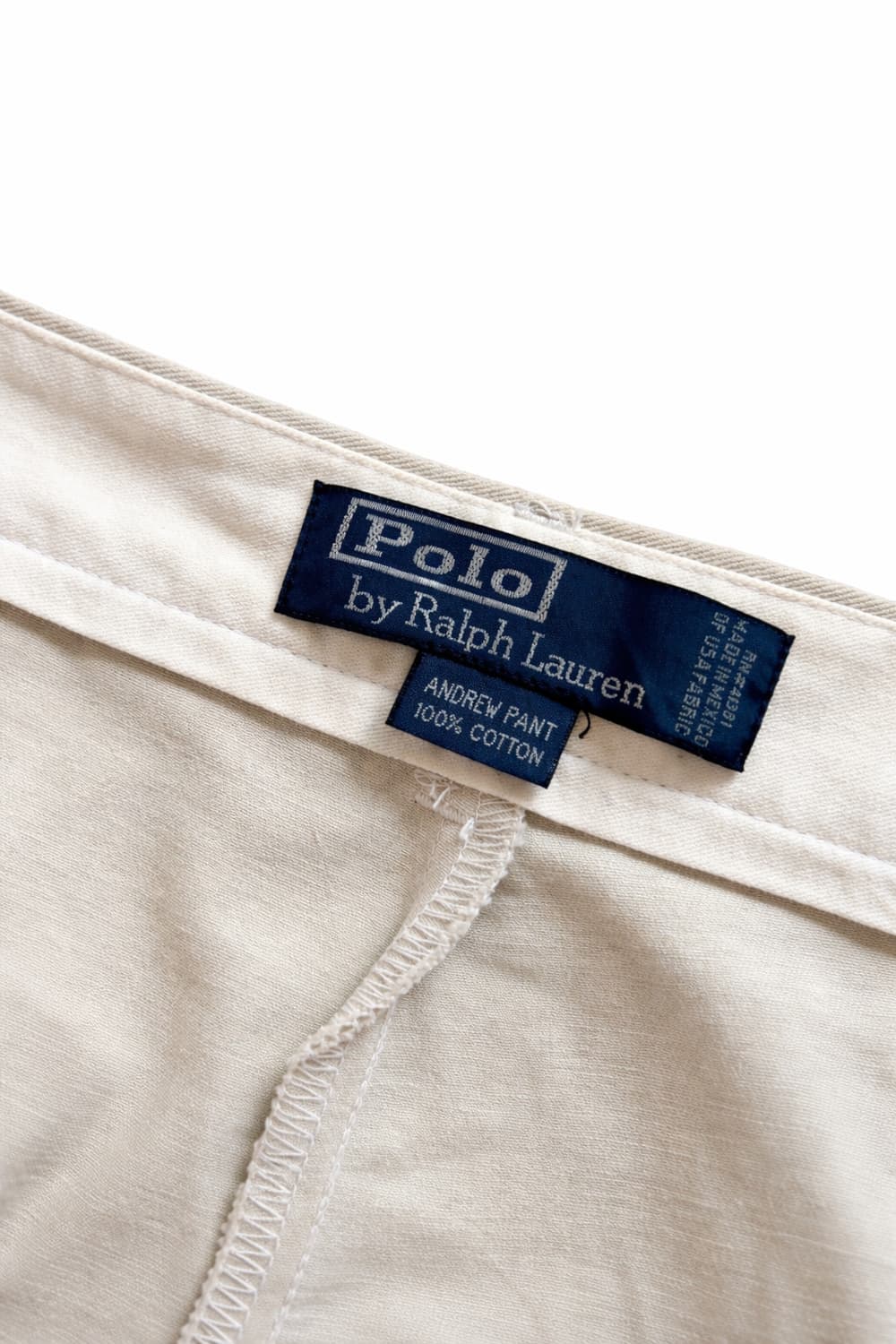 폴로 랄프로렌 ANDREW 클래식 팬츠 34" 데드스탁 상품이미지6