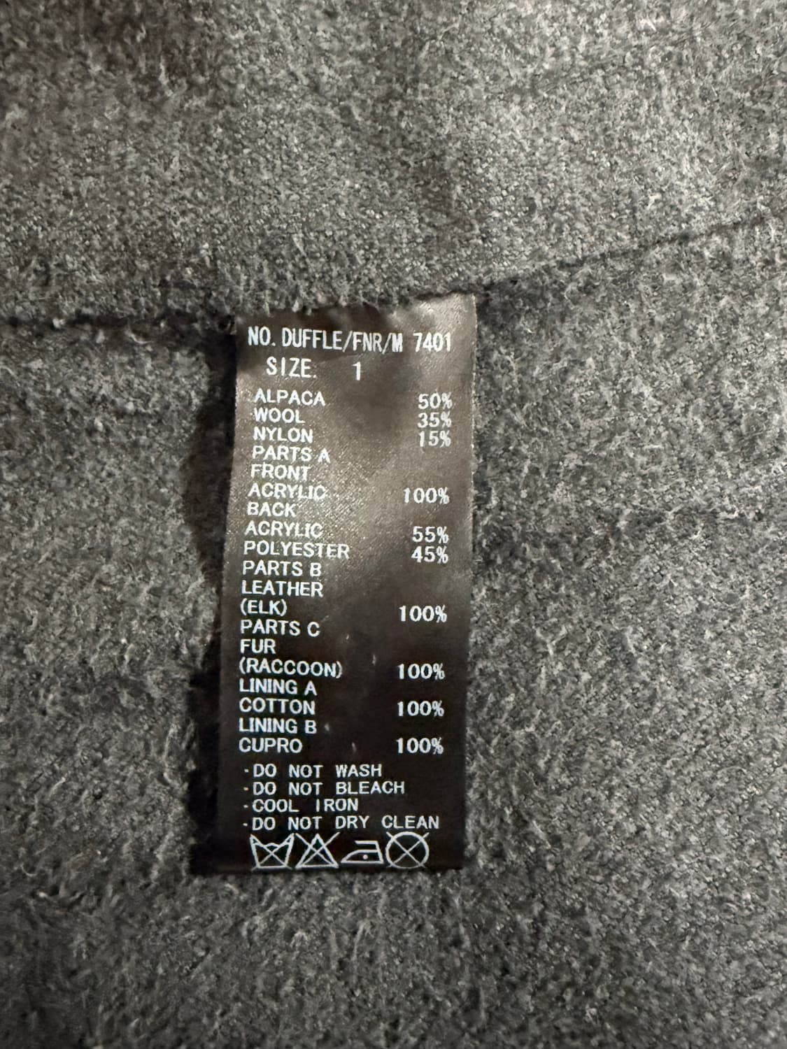 LGB NO. DUFFLE/FNR/M 7401 상품이미지9