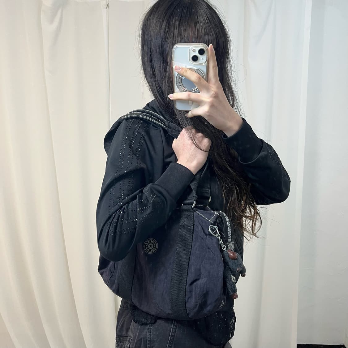 Kipling Navy shoulder bag 상품이미지1