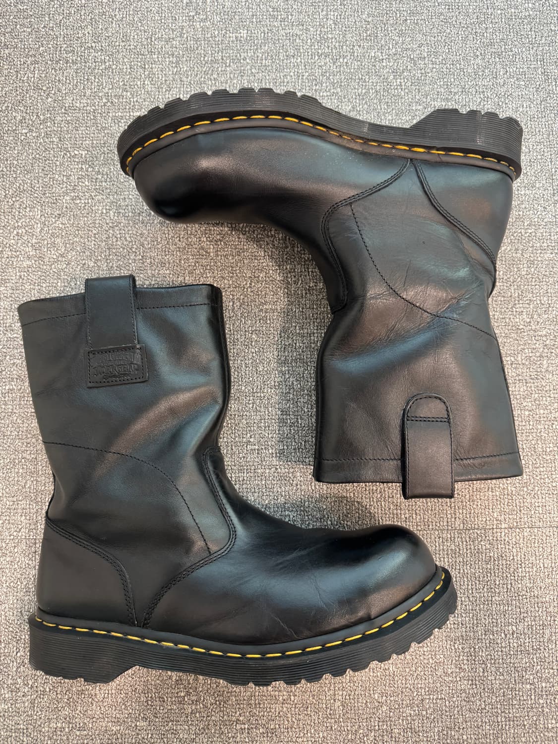 닥터마틴x스투시 2295 데콘 와나미 레더 롱 부츠 285 상품이미지4