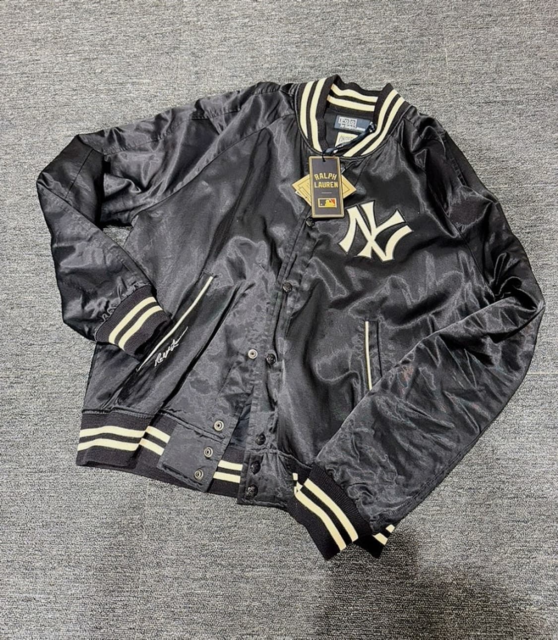 [XL] 폴로 x 양키스 새틴 바시티 자켓 상품이미지1
