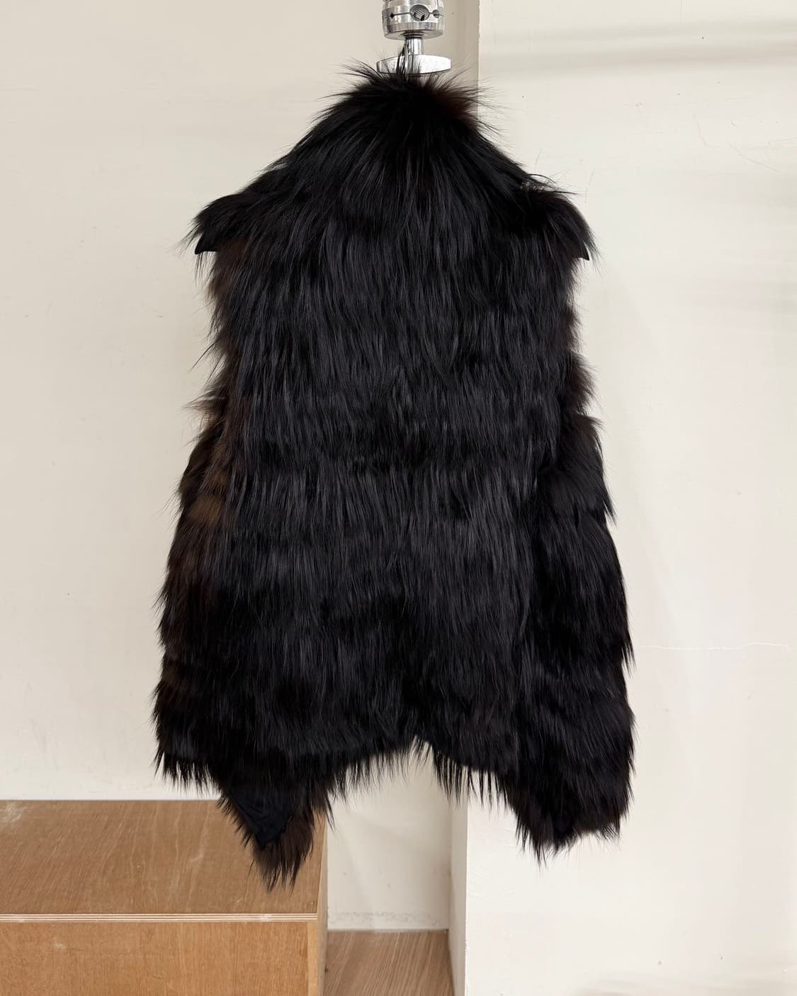 랑방 컬렉션 블랙 폭스퍼 자켓 상품이미지6