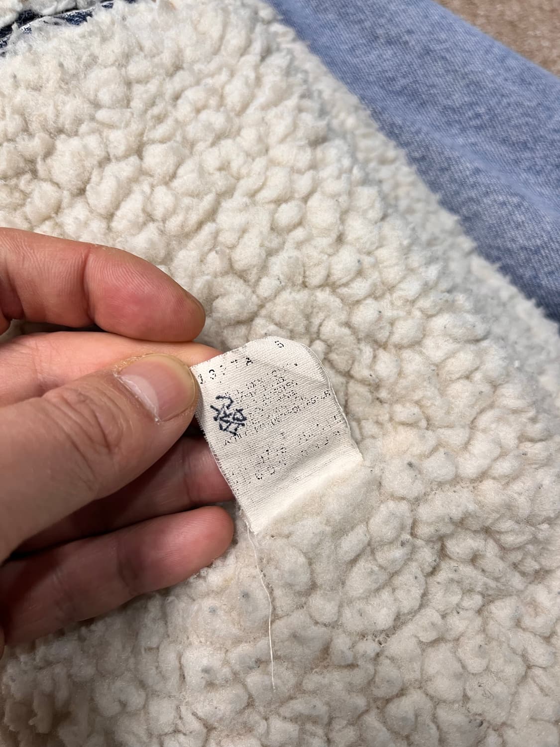 리바이스 양털 데님 자켓 상품이미지4