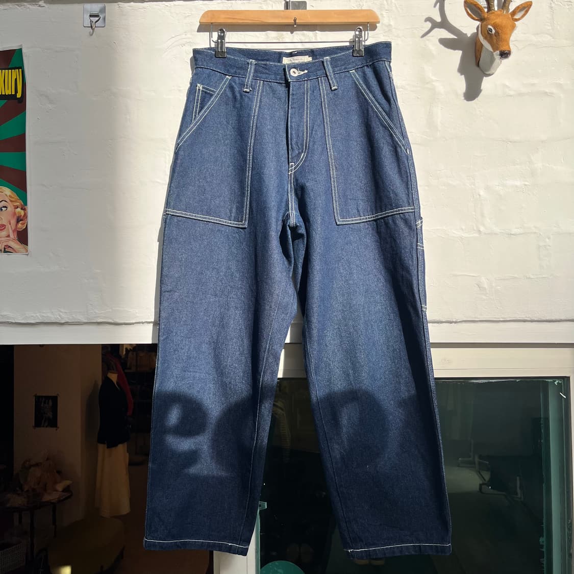 Niko and 니코앤드 데님 퍼티그 카펜터 팬츠 S 상품이미지1