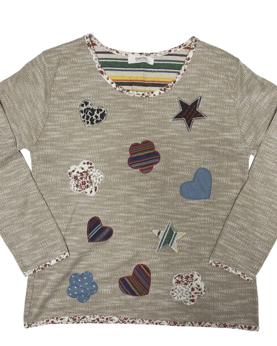 Cute patch knit 상품이미지2