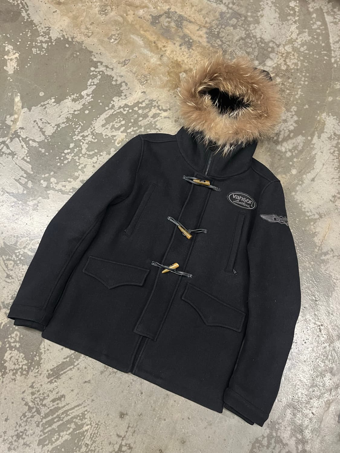 밴슨 라쿤 더플코트 L  상품이미지2