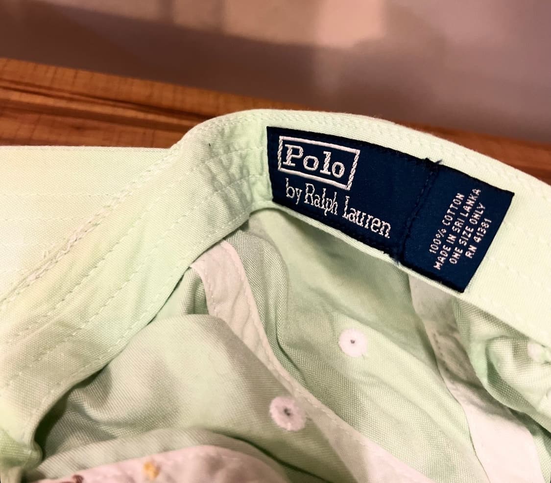 폴로 볼캡 그린 상품이미지4