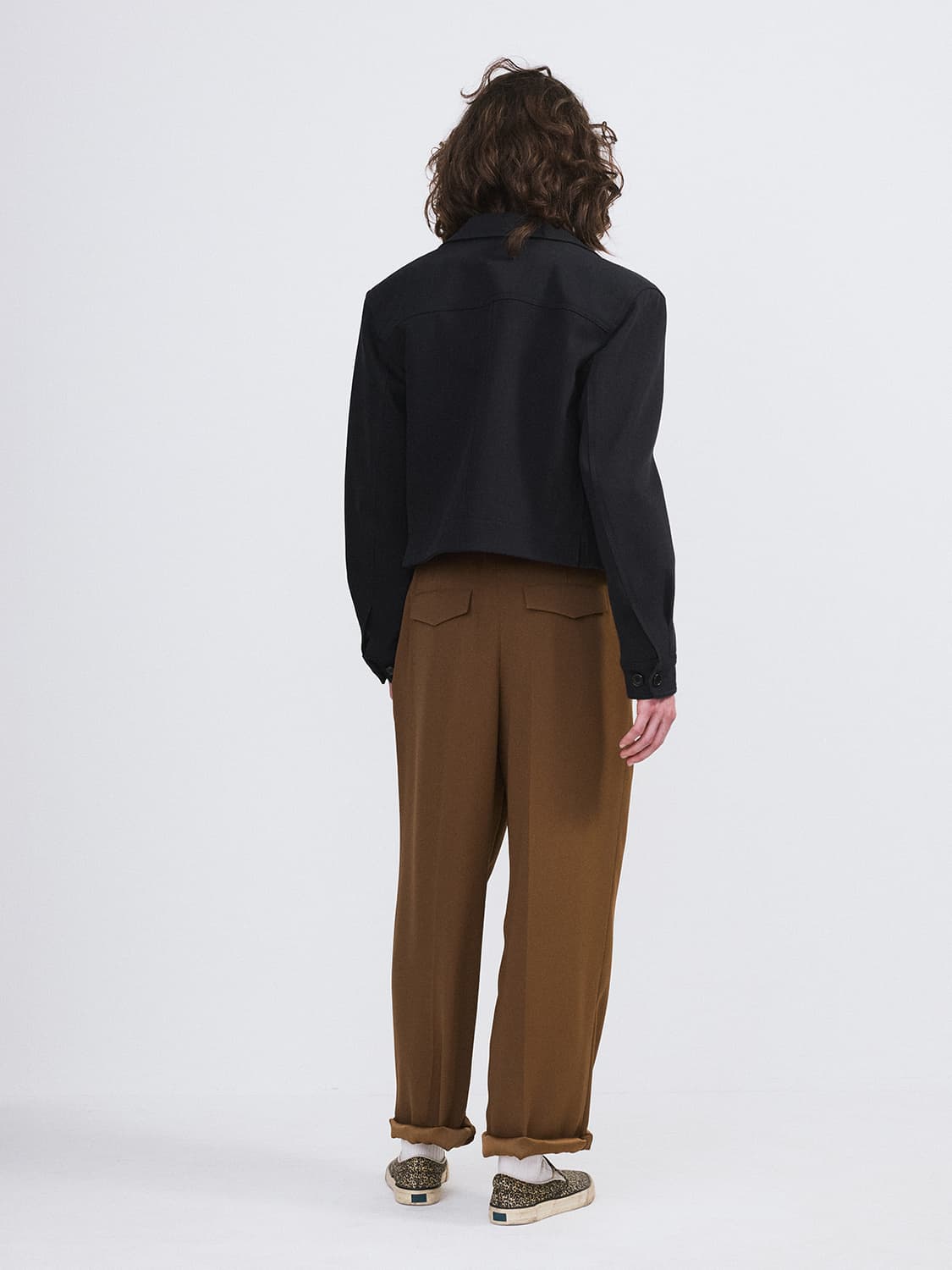 렉토 26SS 시그니쳐 밀리터리 코튼 자켓 빈티지 네이비 상품이미지4