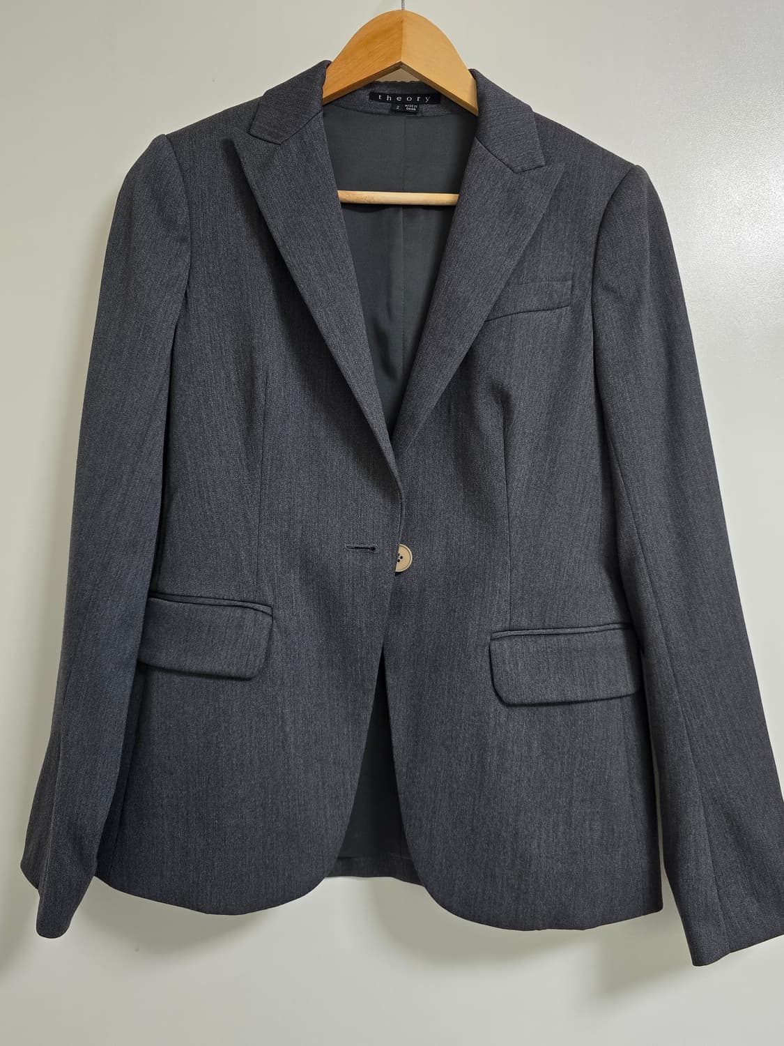 띠어리 theory 울 블레이저 그레이 자켓 2 상품이미지2