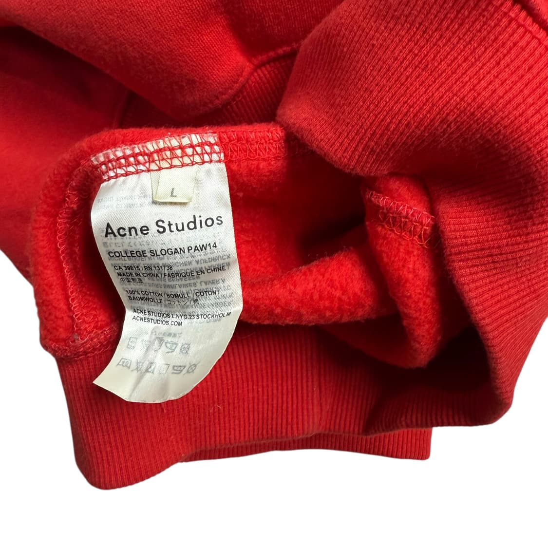 아크네 맨투맨 상품이미지2