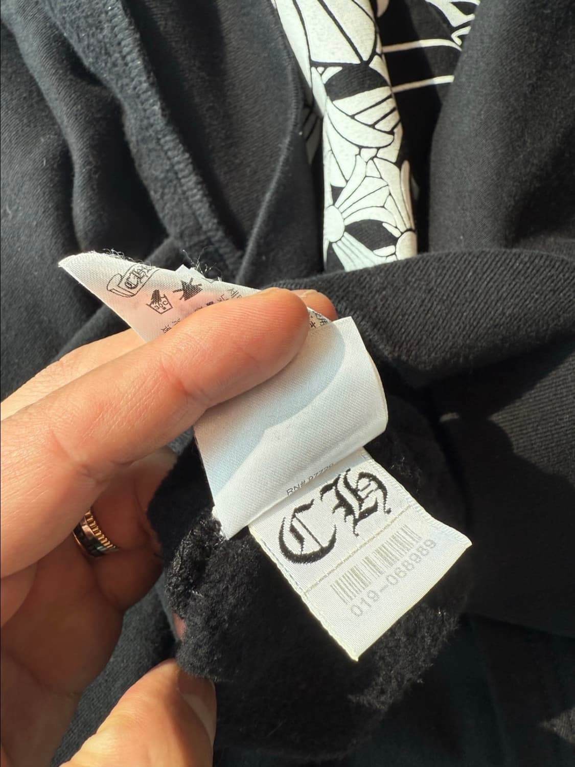 [XXL] 크롬하츠 X 드레이크 러버 보이 후드 마이애미 익스클루시브 상품이미지10