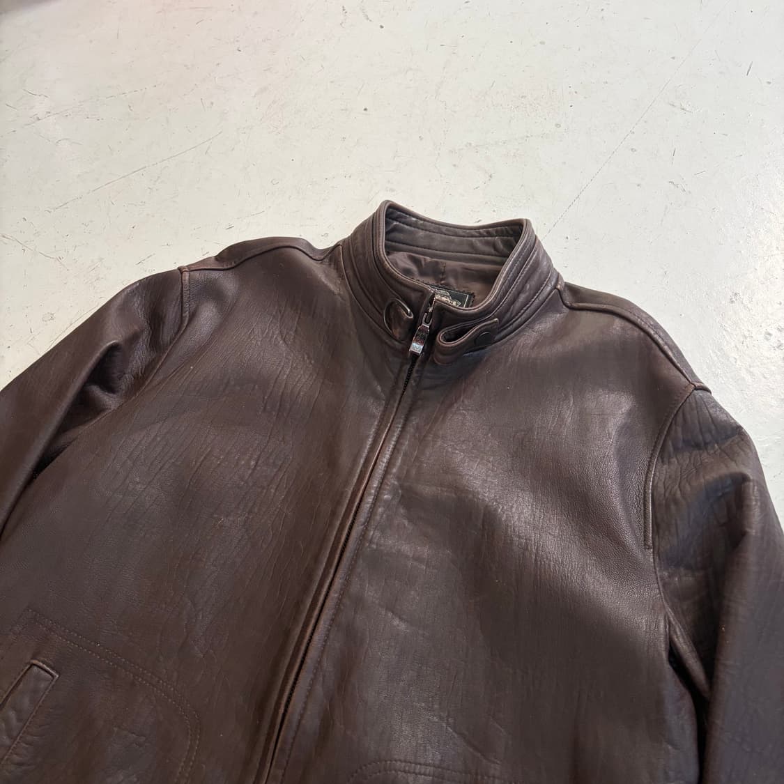 90s Emotion 빈티지 양가죽 자켓 XL 상품이미지4