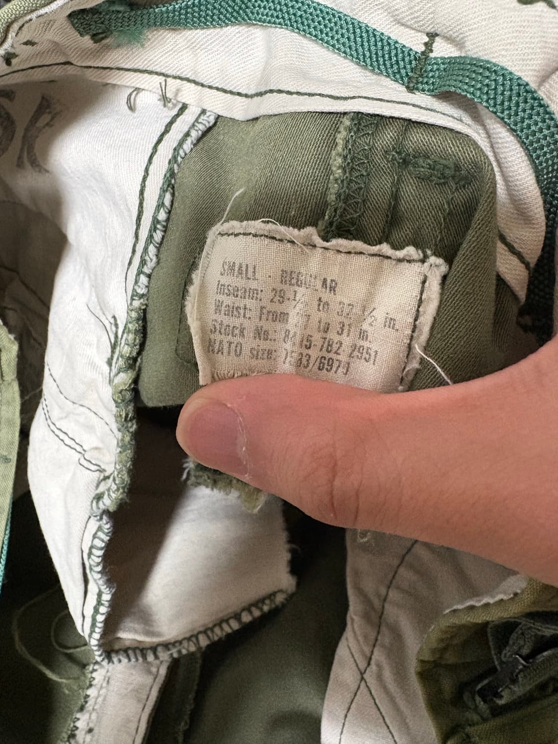 70s Og US Military Field pants 상품이미지6