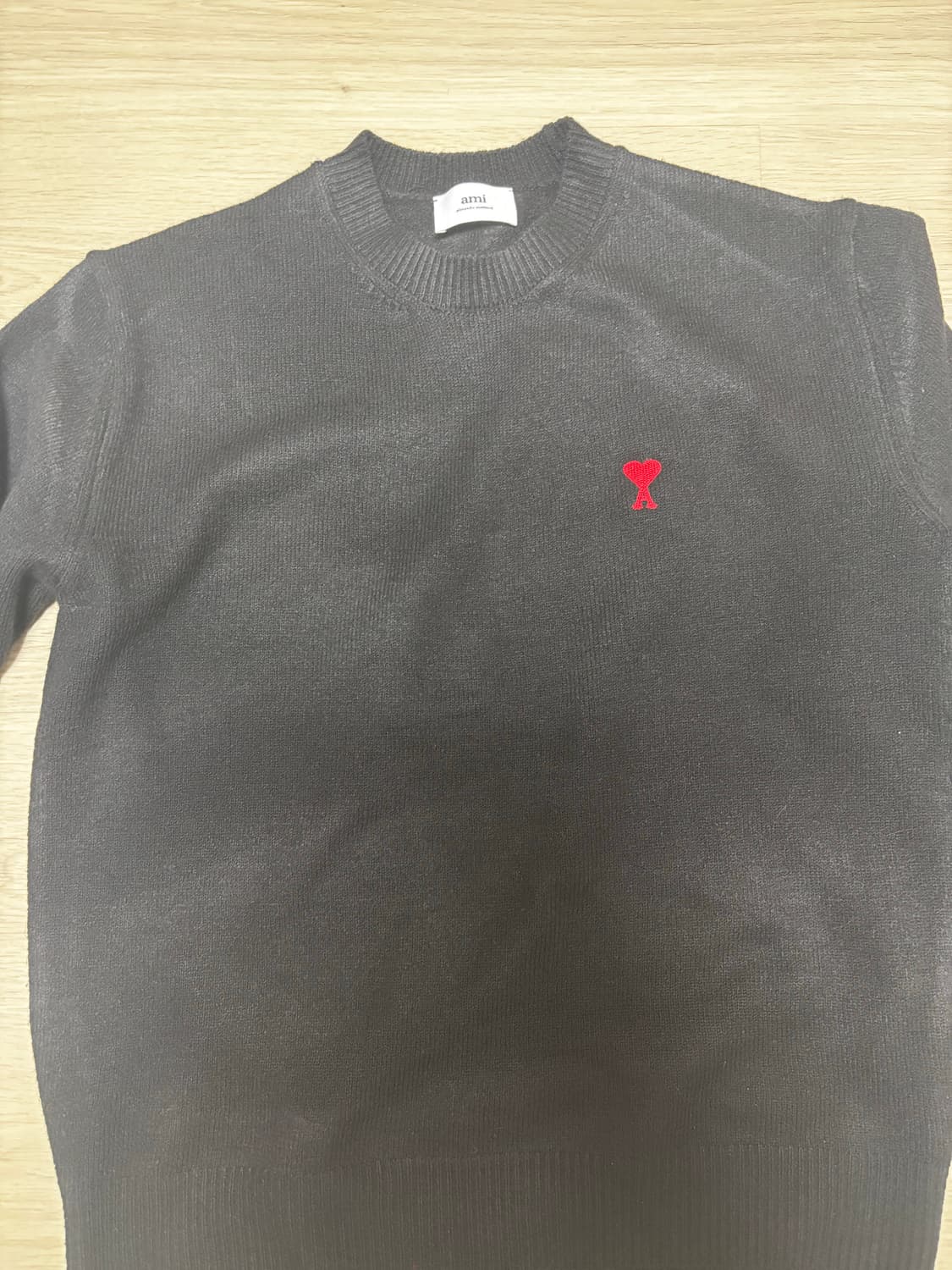 (실착 1회) 아미 블랙 니트 L 상품이미지2