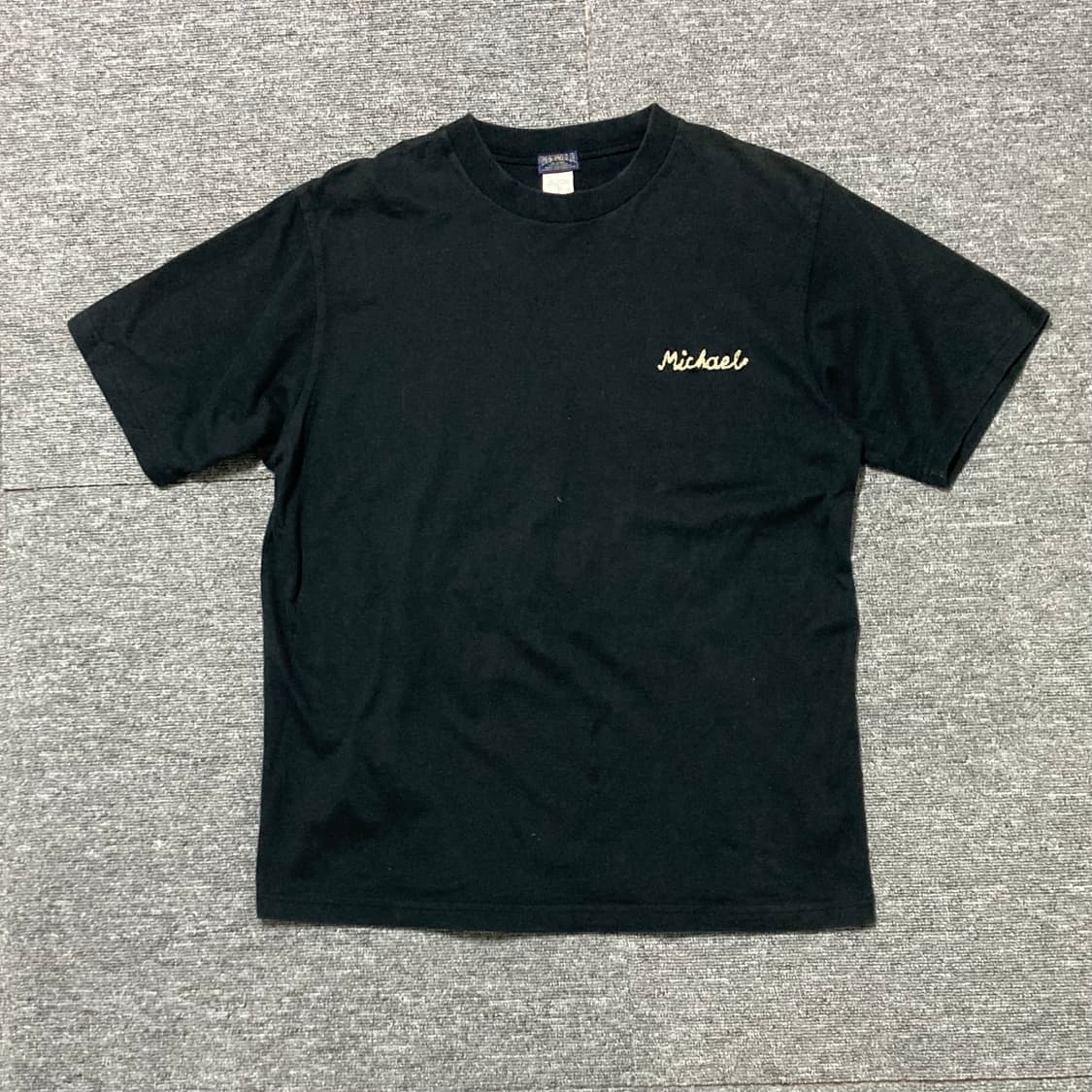 [M] 토요엔터프라이즈 마이클 등판 자수 반팔티 상품이미지4