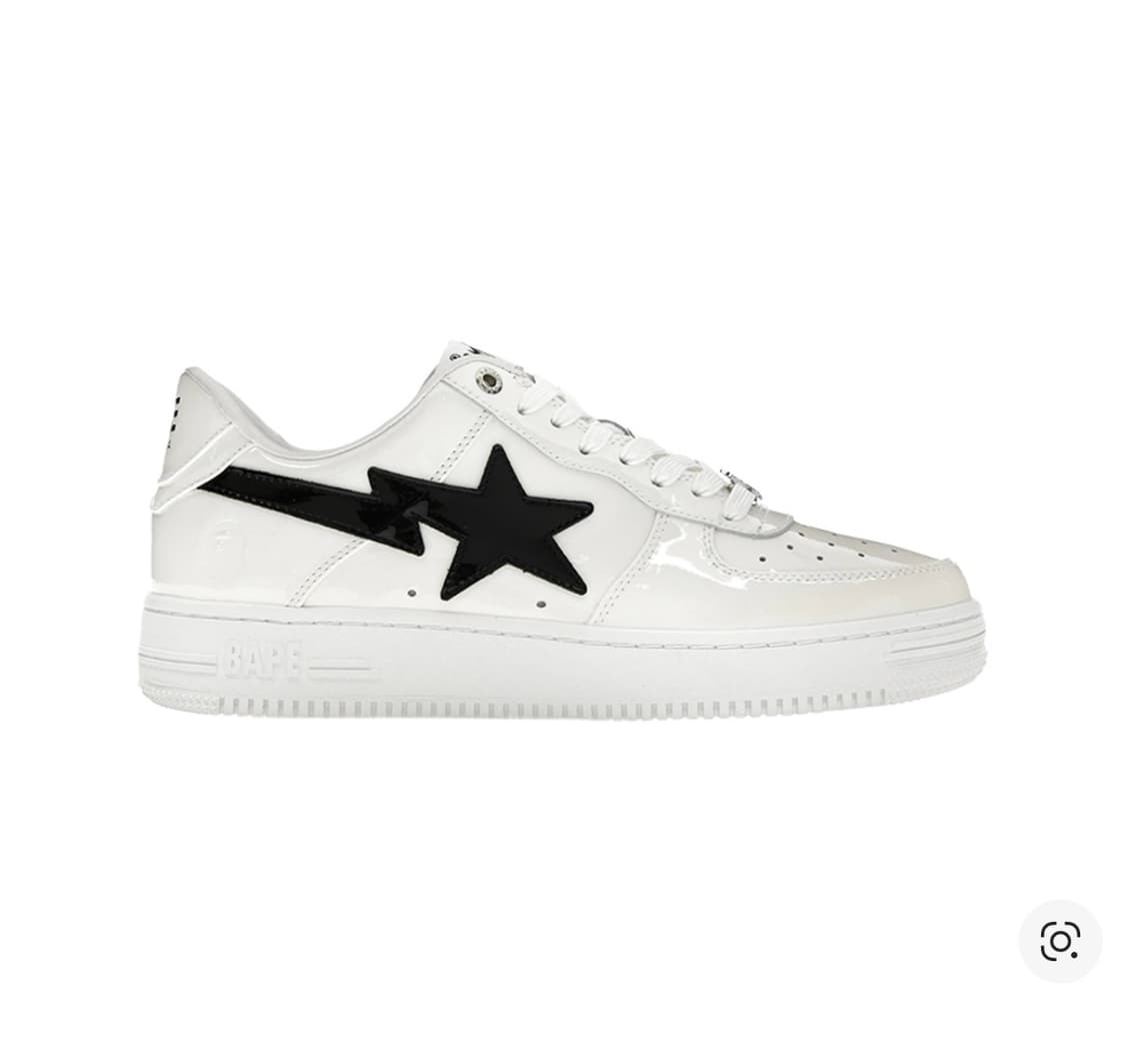 베이프스타 #2 화이트 블랙 (미착용풀박) 상품이미지1