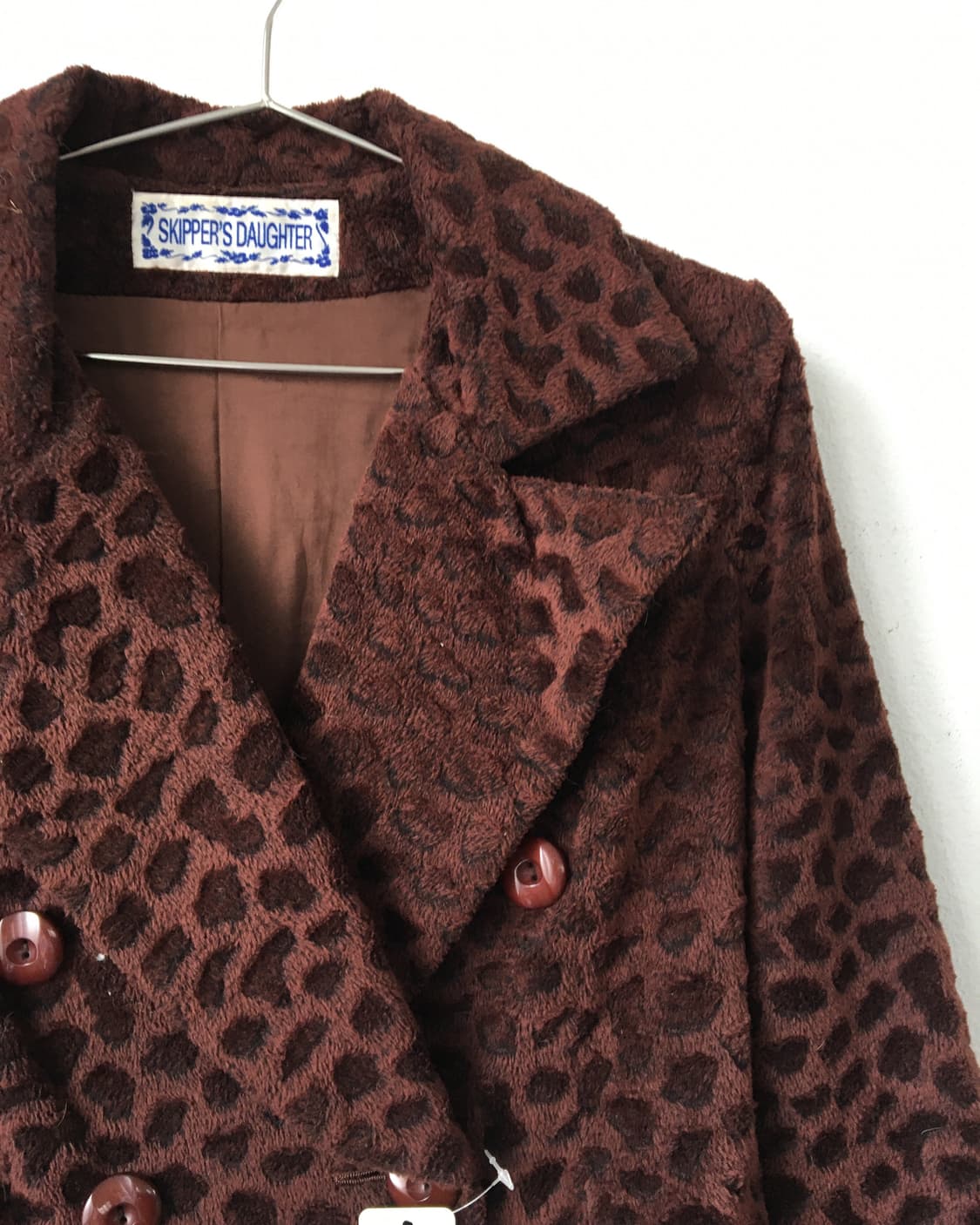 Pattern point coat 상품이미지5