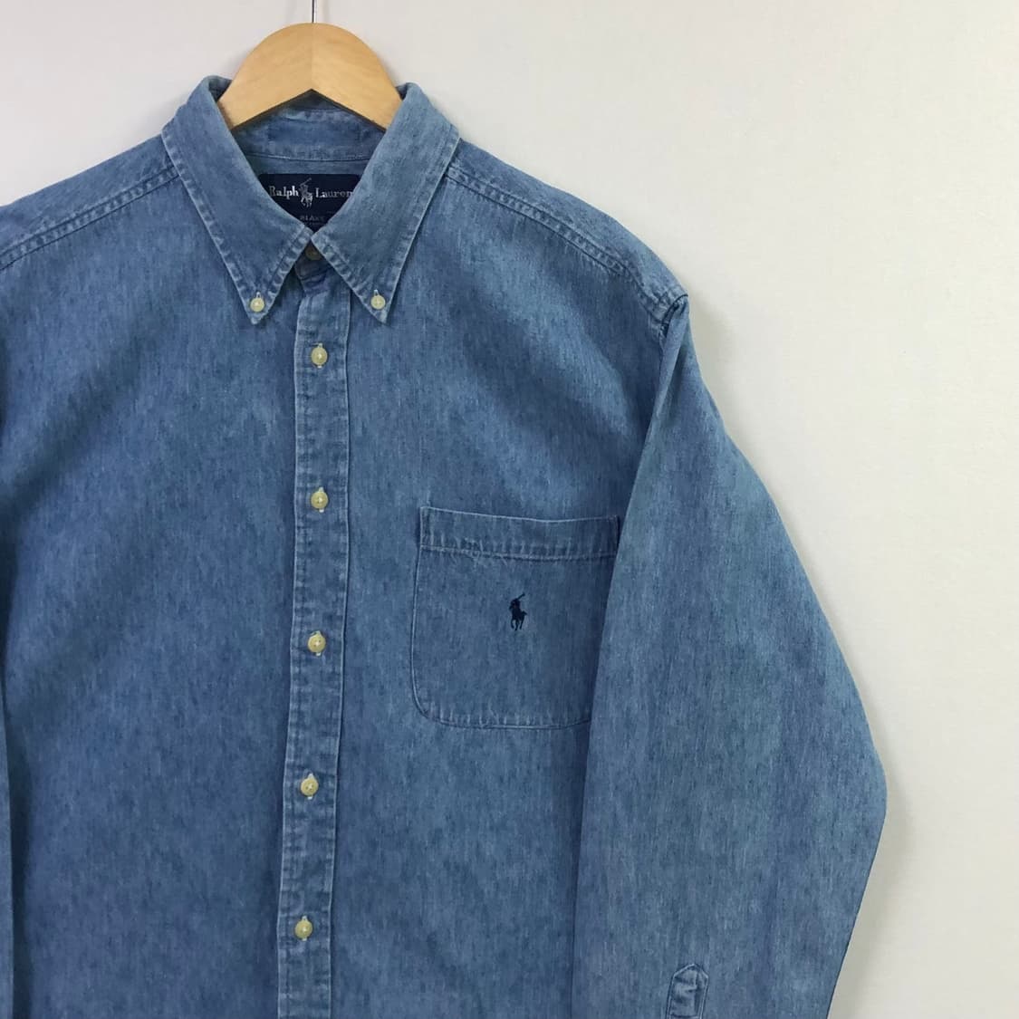 XL 폴로 데님 셔츠 상품이미지1