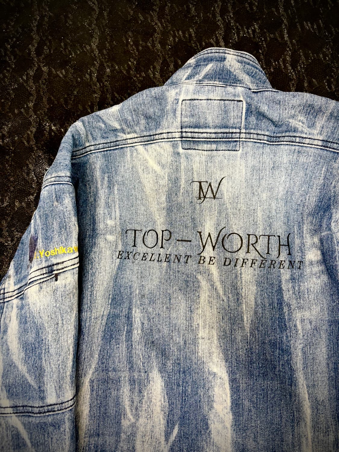 “Vintage”Y2K Mood Washed Jacket 상품이미지8