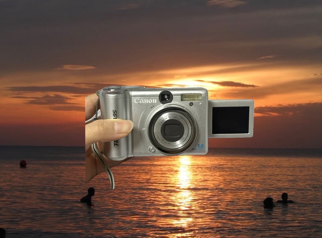 셀카 가능!) 캐논 파워샷 a95 (작례O) 상품이미지1