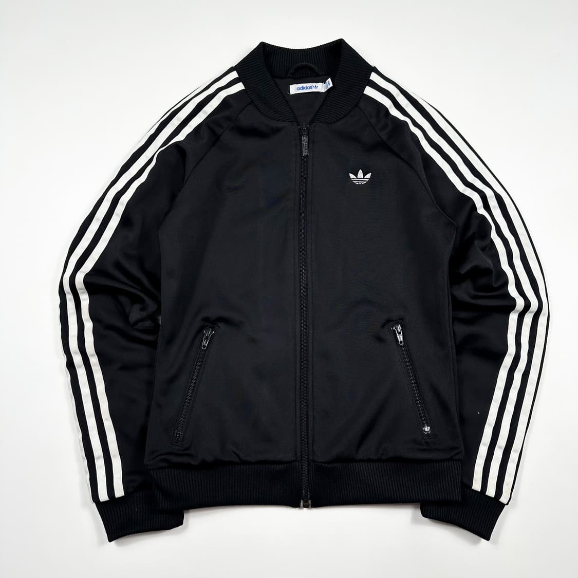 아디다스 og 구형 여성 슈퍼스타 져지 블랙 XS 상품이미지1