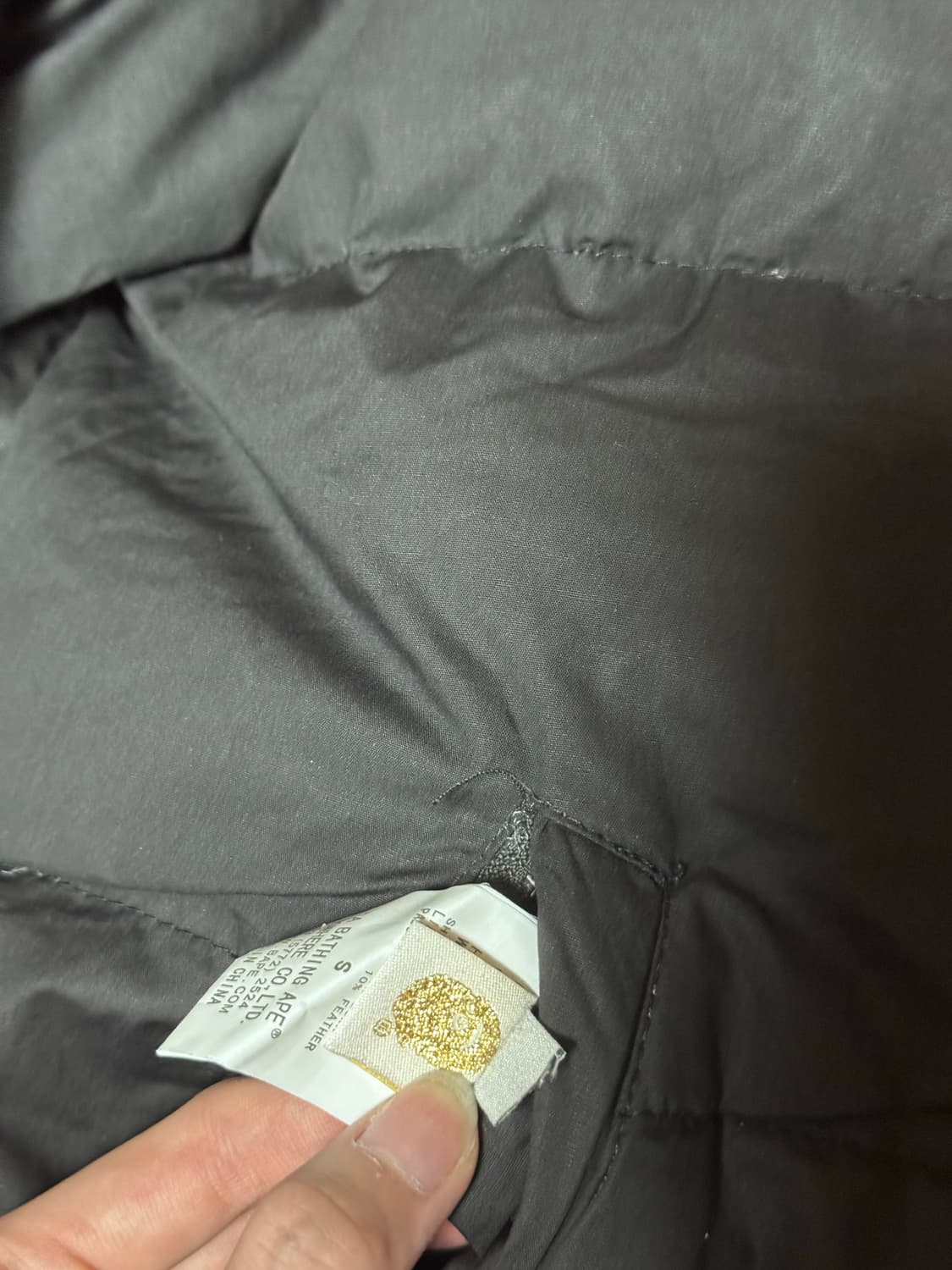 베이프 리버시블 패딩 새상품 상품이미지8