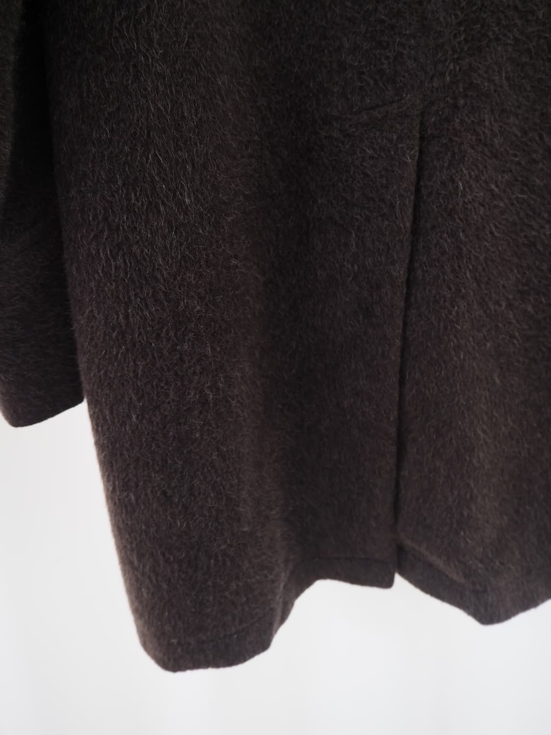 CuSTUME HOMME mohair blend coat  상품이미지7