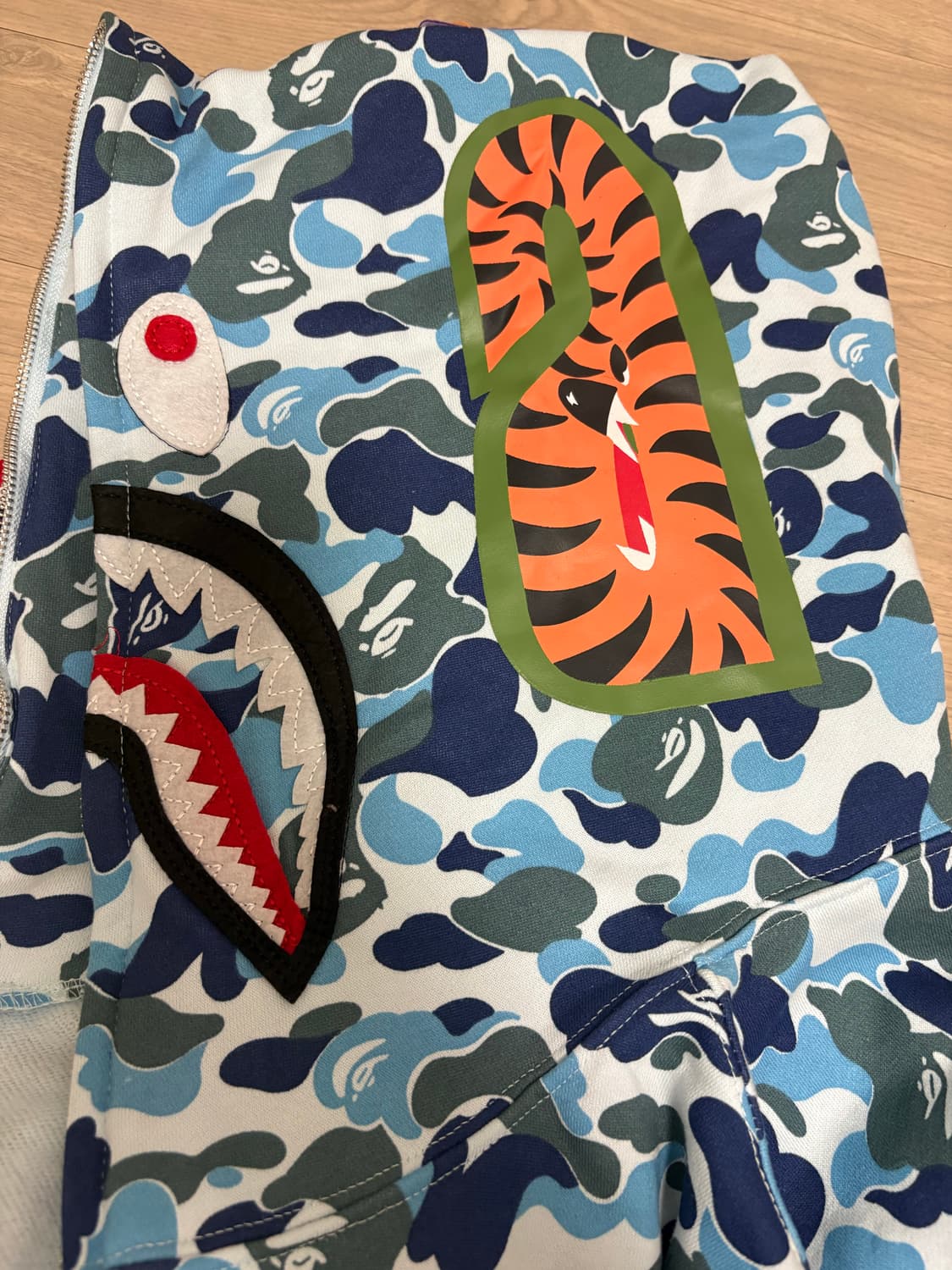 베이프 후드집업 청계 상품이미지2