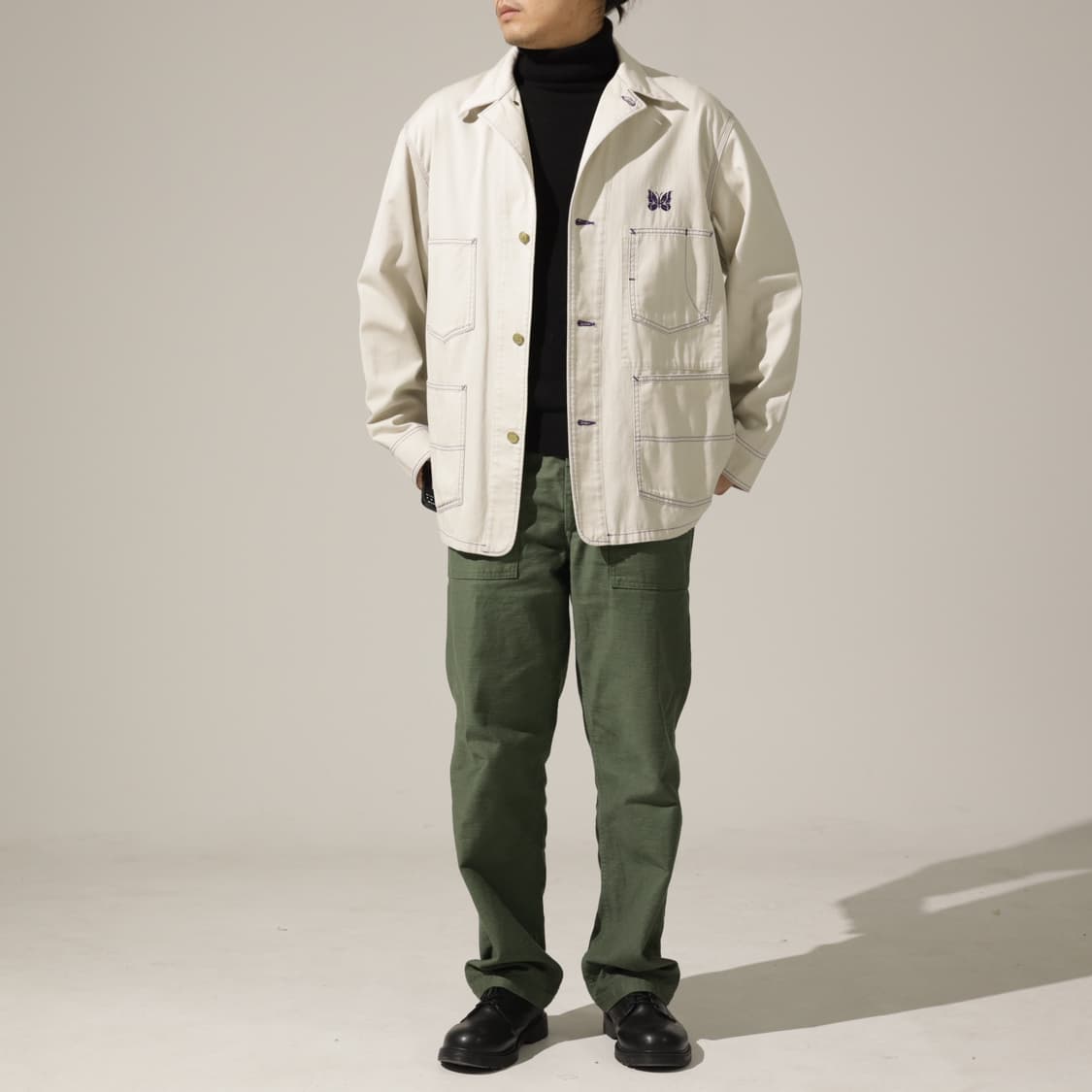 니들스 x 스미스 콜라보 커버올 자켓 상품이미지2