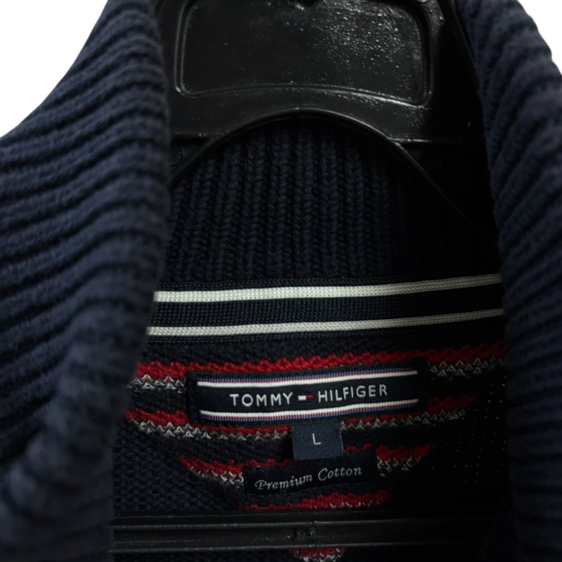 타미힐피거 울 니트집업 상품이미지5