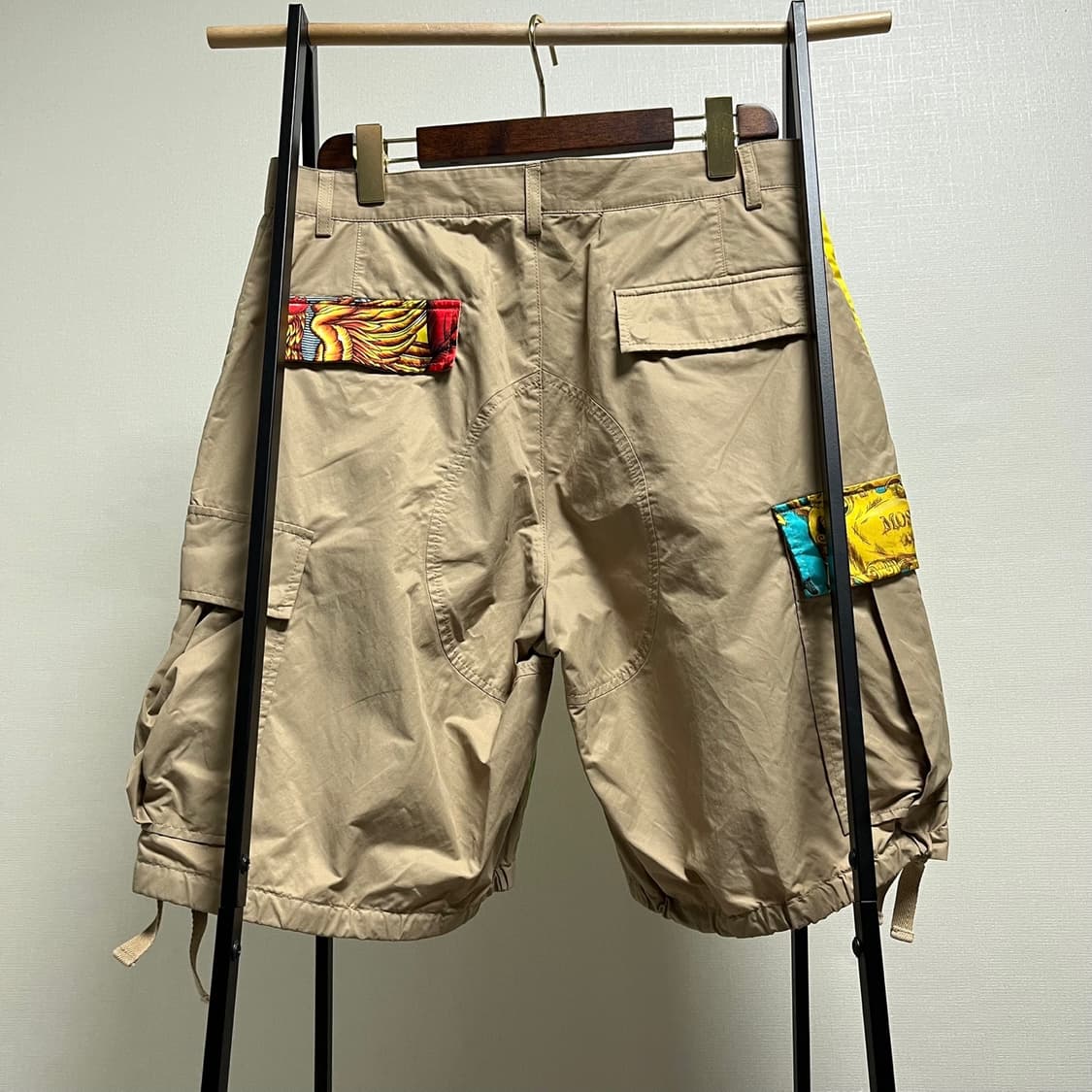 정품 48) 모스키노 믹스 프린트 판넬 카고 팬츠 상품이미지2