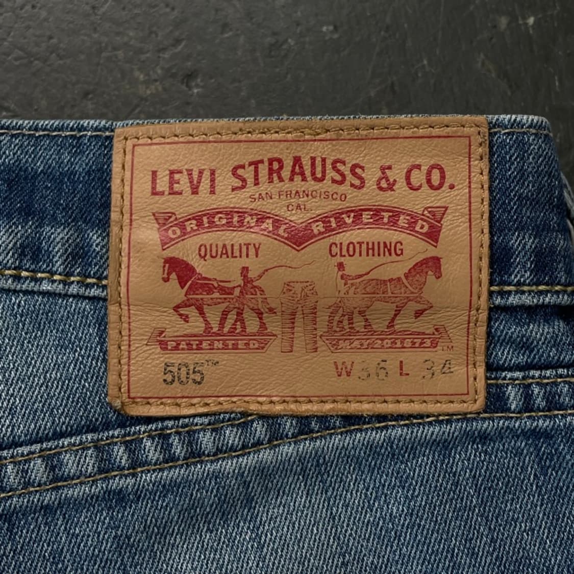 36 리바이스 505 청바지  상품이미지3