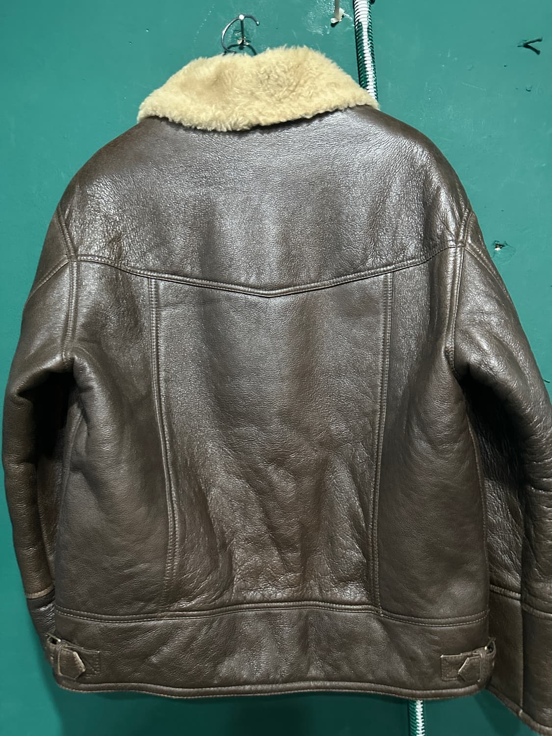 B-3양가죽 무스탕 100사이즈 상품이미지3